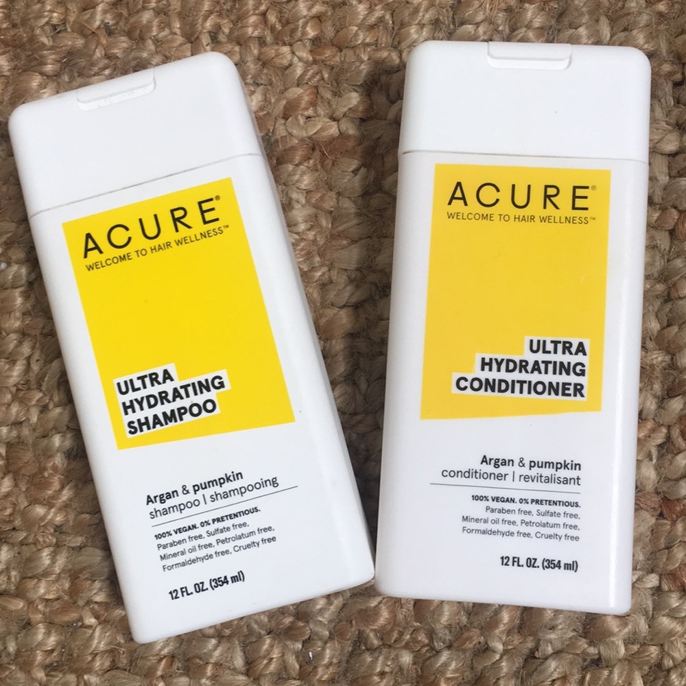 Acure shampoo/conditioner